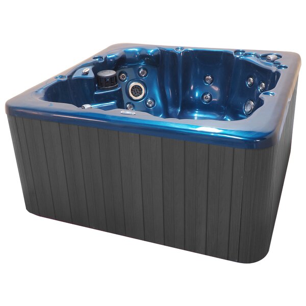 Qca Spas Tahoe 6 Person 65 Jet Hot Tub With Waterfall And